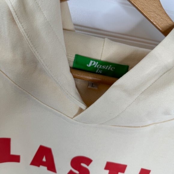 NEW Plastic is Wack Campaign Hoody Large - Picture 3 of 5